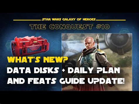 swgoh conquest daily plan.